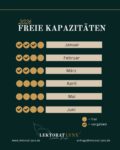 ▪️Meine Kapazitäten in 2026 ▪️

Ich lektoriere auf der dunklen Seite der Belletristik:
▪️Krimi & Thriller
▪️Dark Fantasy & Dystopien
▪️Horror
▪️Dark Romance

Du denkst, wir könnten zueinander passen? Dann schreib mir gerne eine DM oder eine E-Mail an anfrage@lektorat-lynx.de und wir lernen uns kennen. ✨

Ein Probelektorat ist bei mir kostenfrei. 

Ich freue mich auf dich und deine Geschichte. 🖤

Liebste Grüße
Christine

#lektorat #krimi #thriller #darkfantasy #horror