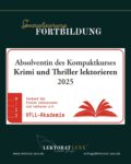 Vielen lieben Dank an @mareike_froehlich und @anke_kuepper für den großartigen Krimi- und Thriller-Kompaktkurs. 10 Wochen voller richtig starker, praxisnaher und präziser Inhalte liegen hinter mir – und es war wieder ein Fest. 🙏🏻✨

Und selbstverständlich vielen Dank an den @vfll_lektorat
für das breite Angebot an Fortbildungen. 🖤

#vfll #thriller #krimi #fortbildung #lektorat